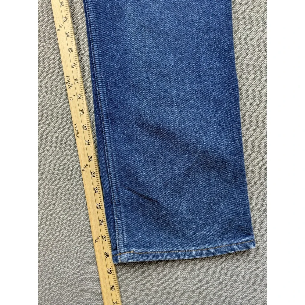 Levis Jeans Mens 40x28 Blue Medium Wash Relaxed Straight Denim Pants Casual